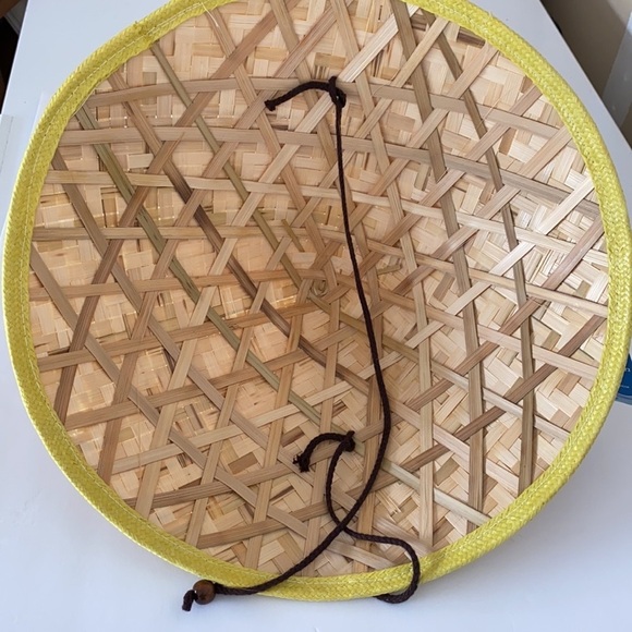 Asia Traditional Chinese Adult l Bamboo 100% Straw Cone Rice Garden Fish… main image 10